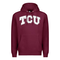 Burgundy tcu Premium Hoodie - artisFamous