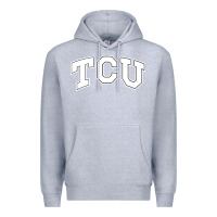 Heather Grey tcu Premium Hoodie - artisFamous