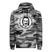 Slate Camo tacos restaurant Premium Hoodie - artisFamous