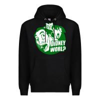 Black didney worl Premium Hoodie - artisFamous