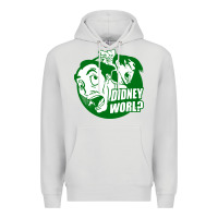 Dove Grey didney worl Premium Hoodie - artisFamous