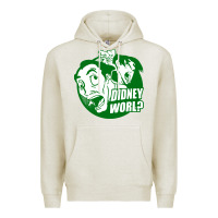 Oatmeal Heather didney worl Premium Hoodie - artisFamous