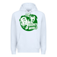 White didney worl Premium Hoodie - artisFamous