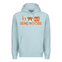 Blue Mist send noods Premium Hoodie - artisFamous