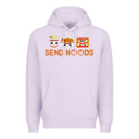 Lilac send noods Premium Hoodie - artisFamous
