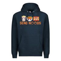 Navy send noods Premium Hoodie - artisFamous