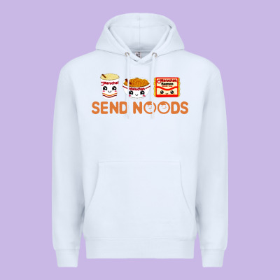 Send Noods Premium Hoodie Designed By Artisfamous