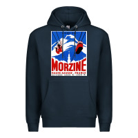 Navy Savoie France Blue Premium Hoodie - artisFamous