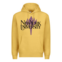 Antique Gold New York University Premium Hoodie - artisFamous