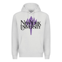 Dove Grey New York University Premium Hoodie - artisFamous