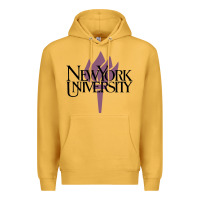 Mustard New York University Premium Hoodie - artisFamous