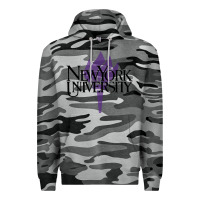 Slate Camo New York University Premium Hoodie - artisFamous