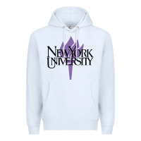 White New York University Premium Hoodie - artisFamous