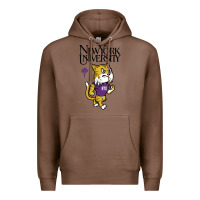 Chestnut New York University Premium Hoodie - artisFamous
