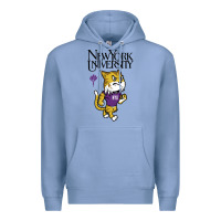 Colony Blue New York University Premium Hoodie - artisFamous