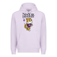 Lilac New York University Premium Hoodie - artisFamous