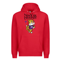 Red New York University Premium Hoodie - artisFamous