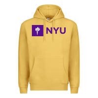 Antique Gold nyu new york university purple Premium Hoodie - artisFamous