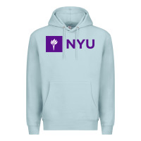 Blue Mist nyu new york university purple Premium Hoodie - artisFamous