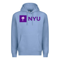 Colony Blue nyu new york university purple Premium Hoodie - artisFamous