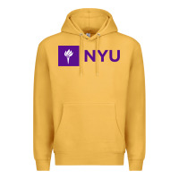 Mustard nyu new york university purple Premium Hoodie - artisFamous