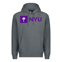 Rock nyu new york university purple Premium Hoodie - artisFamous
