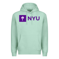 Seafoam nyu new york university purple Premium Hoodie - artisFamous