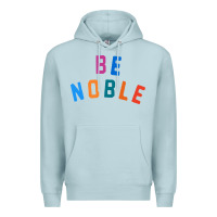 Blue Mist be noble tee Premium Hoodie - artisFamous