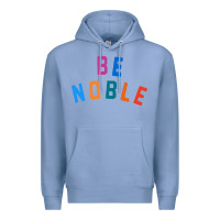 Colony Blue be noble tee Premium Hoodie - artisFamous