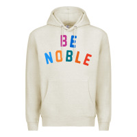 Oatmeal Heather be noble tee Premium Hoodie - artisFamous