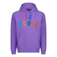 Purple be noble tee Premium Hoodie - artisFamous