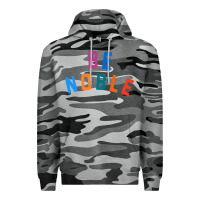 Slate Camo be noble tee Premium Hoodie - artisFamous