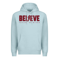 Blue Mist taylor heinicke believe Premium Hoodie - artisFamous
