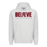 Dove Grey taylor heinicke believe Premium Hoodie - artisFamous