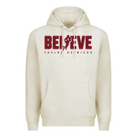 Oatmeal Heather taylor heinicke believe Premium Hoodie - artisFamous