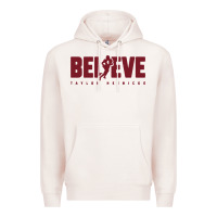 Pale Pink taylor heinicke believe Premium Hoodie - artisFamous