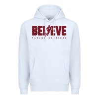 White taylor heinicke believe Premium Hoodie - artisFamous