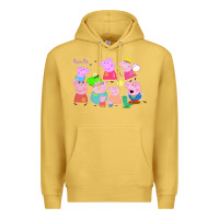 Antique Gold Peppa Pig Premium Hoodie - artisFamous