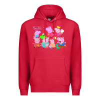 Cardinal Peppa Pig Premium Hoodie - artisFamous