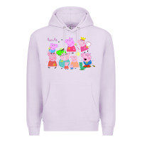 Lilac Peppa Pig Premium Hoodie - artisFamous