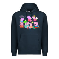 Navy Peppa Pig Premium Hoodie - artisFamous