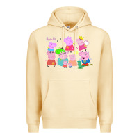 Pina Colada Peppa Pig Premium Hoodie - artisFamous