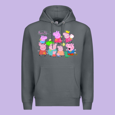 Peppa Pig Premium Hoodie Designed By Artisfamous