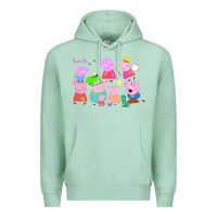 Seafoam Peppa Pig Premium Hoodie - artisFamous