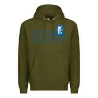 Army Green Goethe University Frankfurt Am Main Premium Hoodie - artisFamous