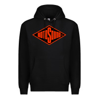 Black Rotosound Premium Hoodie - artisFamous