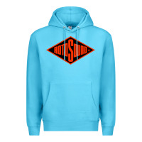 Ocean Blue Rotosound Premium Hoodie - artisFamous