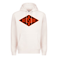 Pale Pink Rotosound Premium Hoodie - artisFamous