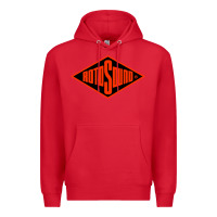 Red Rotosound Premium Hoodie - artisFamous