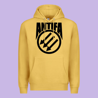 Anti Blue Check Action Premium Hoodie Designed By Artisfamous